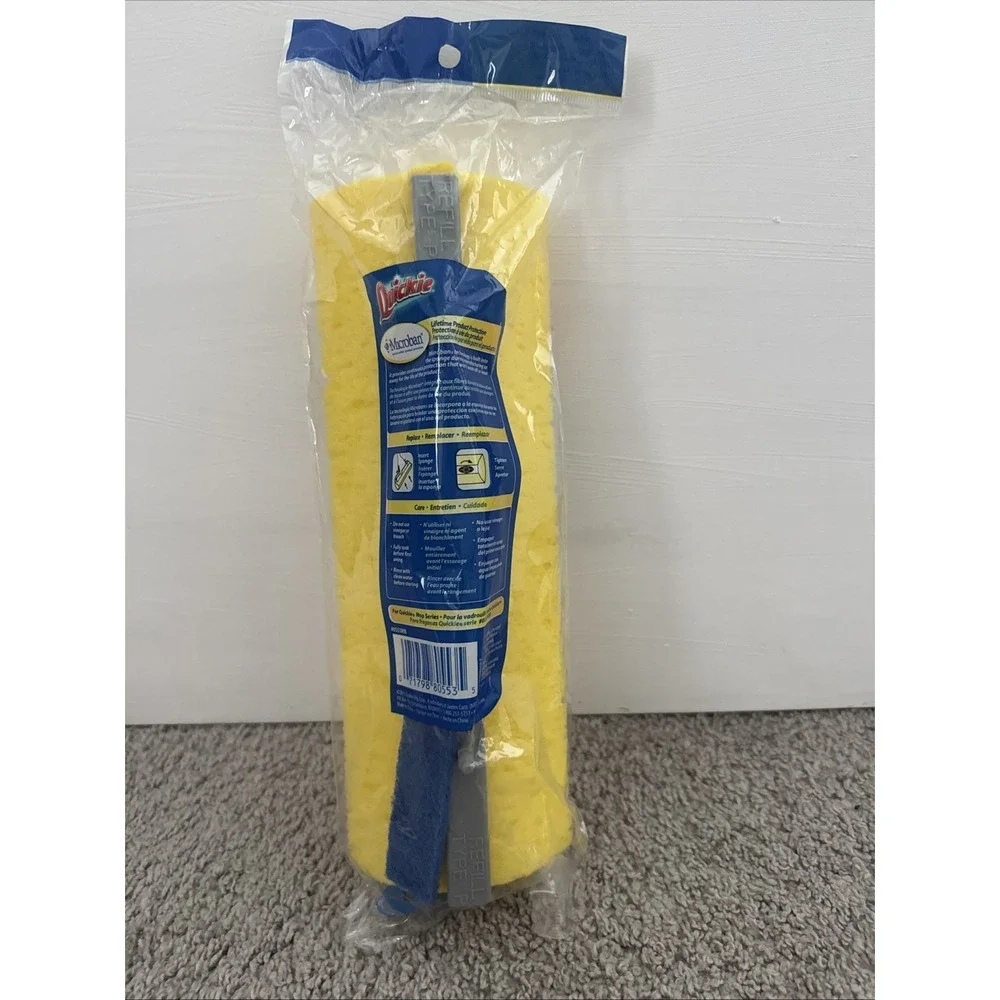 Quickie Jumbo Mop & Scrub Roller Mop Refill Type P Fits Quickie Mop #055/#055B